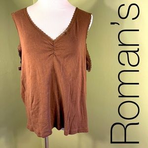 2x (22W/24W) Roman's tank top